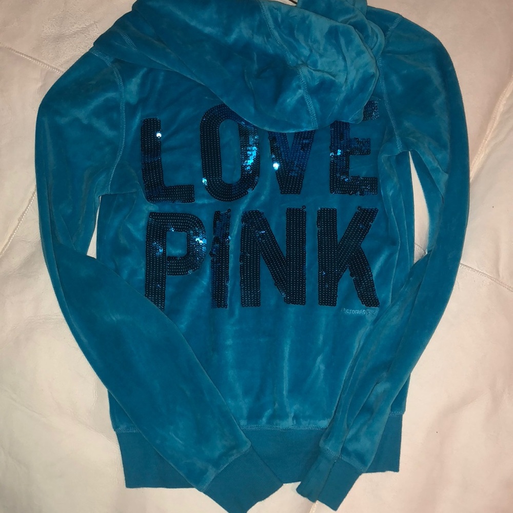 Blue PINK VS hoodie